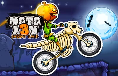 Moto X3M Spooky Land