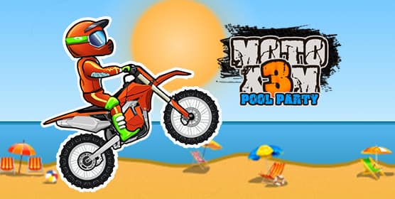 moto x3m bike race game dirt bike games